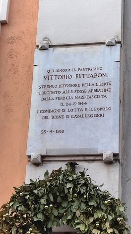 Lapide a Buttaroni, Comune di Roma (RM), foto 1