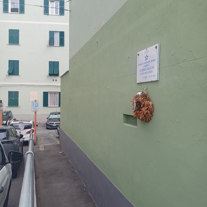 Lapide a Bianchi, Comune di Genova (GE), foto 2