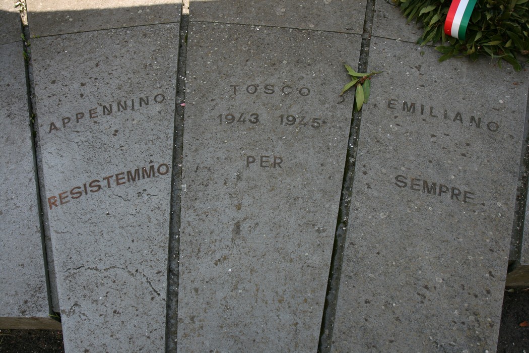 Monumento alla Resistenza Tosco-Emiliana, commemorazione della lotta partigiana nel periodo 1943-1945.