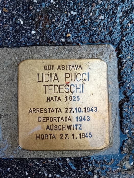 Pietra d'inciampo a Rimini e Pucci Tedeschi, Comune di Torino (TO), foto 2