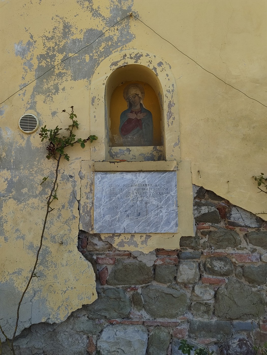 Edicola dell'aia Rossini, Comune di Cavriglia (AR), foto 1