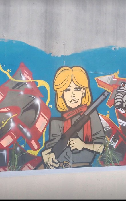 Murale Martesana Partigiana, Comune di Pozzuolo Martesana (MI), foto 6