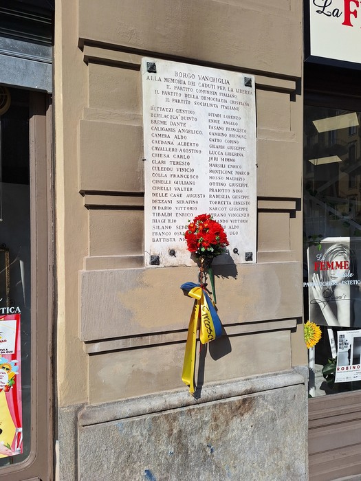Lapide ai caduti di Borgo Vanchiglia, Comune di Torino (TO), foto 3