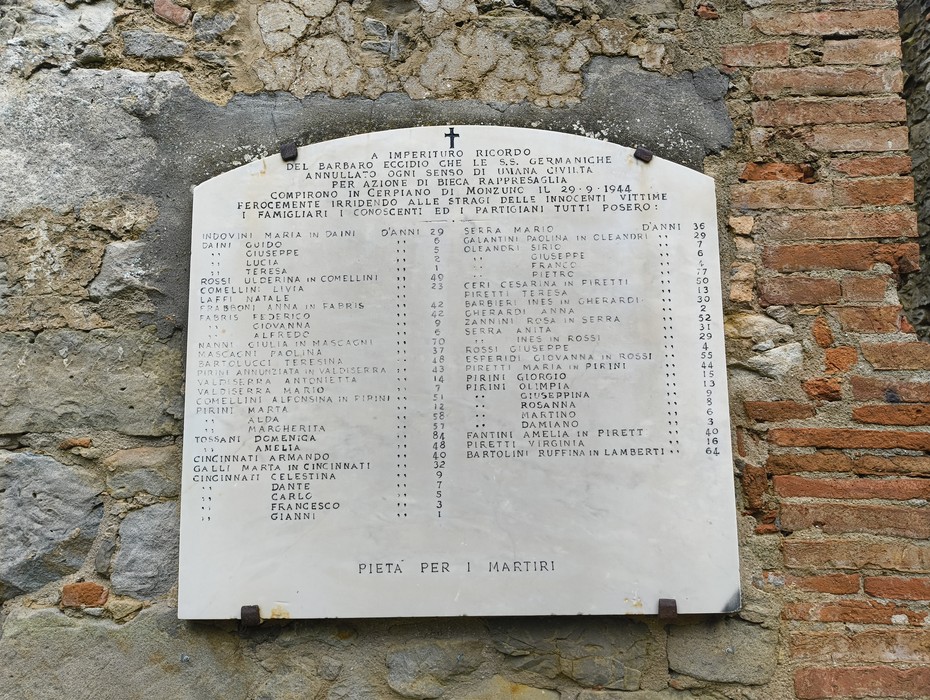 Rovine dell'oratorio di Cerpiano, un luogo ricco di storia e memoria nel cuore della campagna.