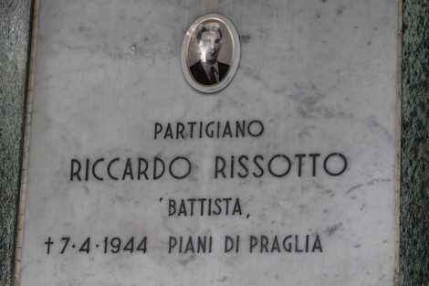 Il Sacrario dei caduti per la Liberazione, dedicato ai partigiani della Resistenza italiana.