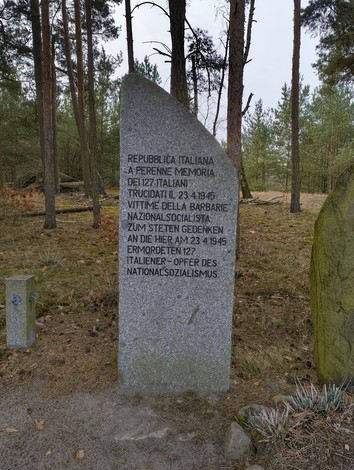 Monumento commemorativo per il massacro di Treuenbrietzen, dedicato alle vittime italiane del nazionalismo.