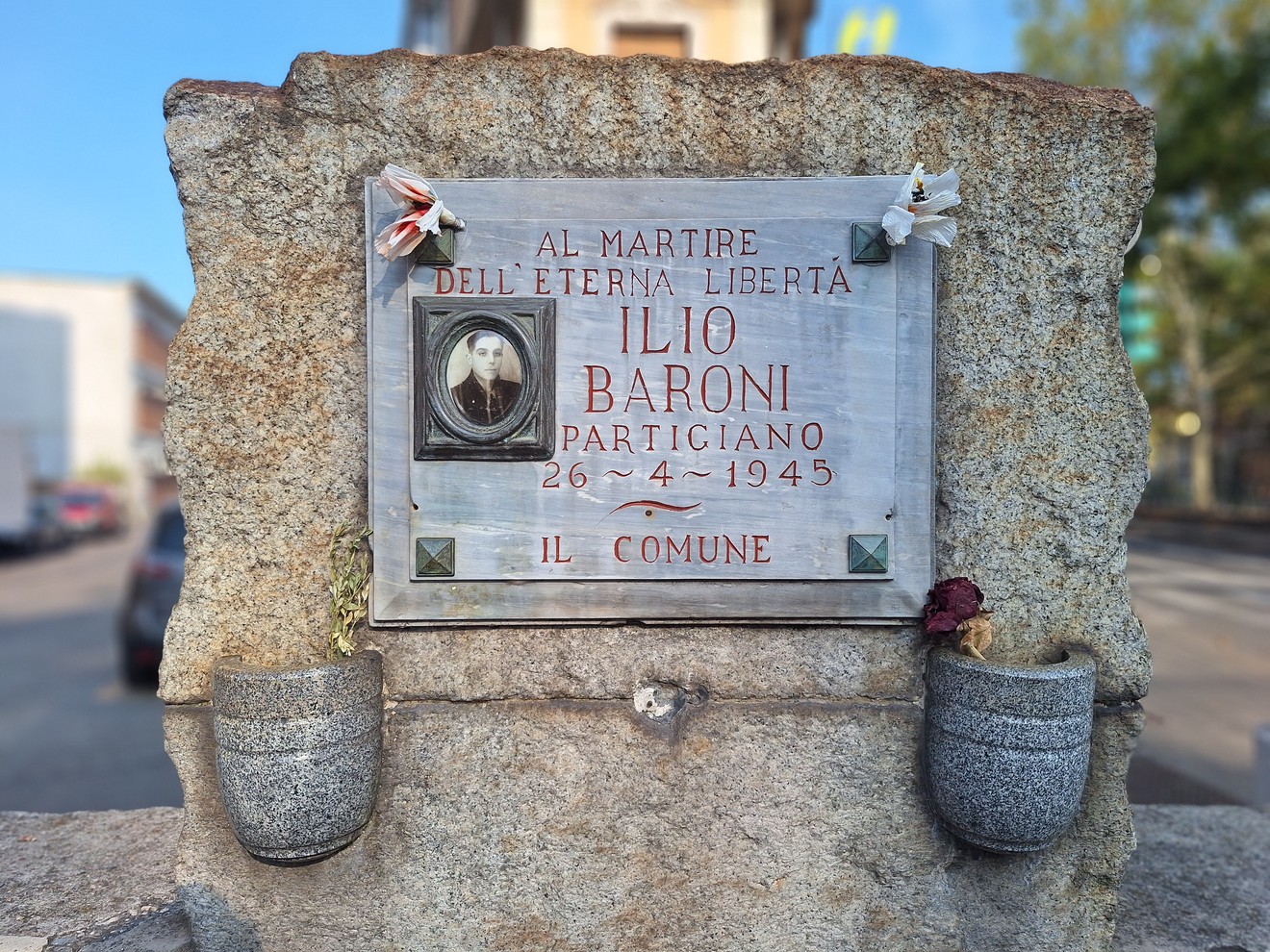 Lapide a Baroni, Comune di Torino (TO), foto 1