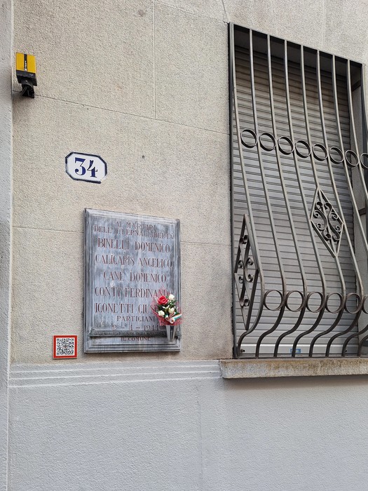 Lapide ai fucilati di via Morghen, Comune di Torino (TO), foto 2