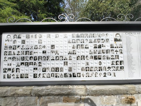 Sacrario dei Martiri di Marzabotto, commemorazione delle vittime dell’eccidio nella Seconda Guerra Mondiale.