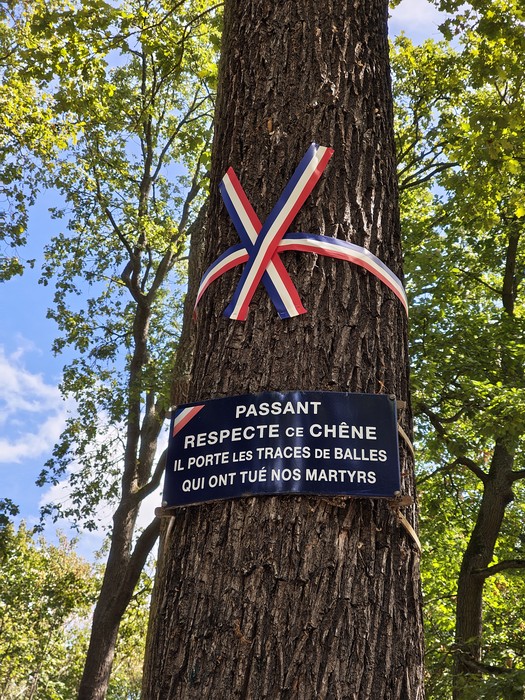 Monumento ai fucilati della cascata del Bois de Boulogne, Francia, foto 7