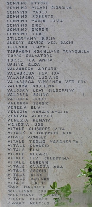 Portale del Cimitero Ebraico, con dettagli architettonici e atmosfera solenne.