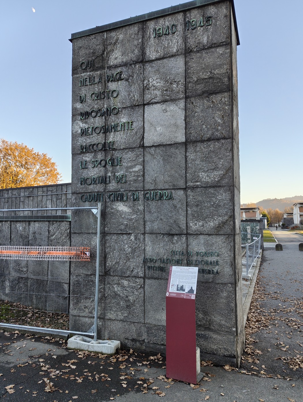 Sacrario dei caduti civili, Comune di Torino (TO), foto 1