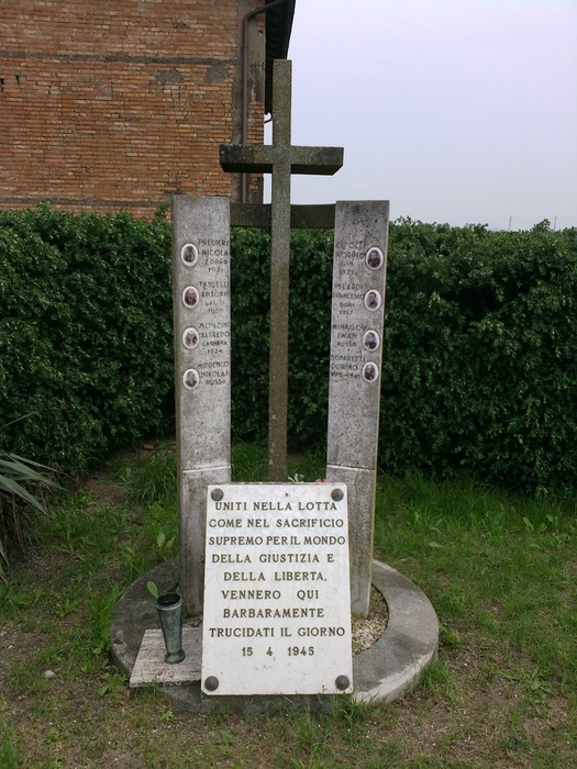 Monumento ai fucilati del podere Righetta, commemorazione della lotta per giustizia e libertà.