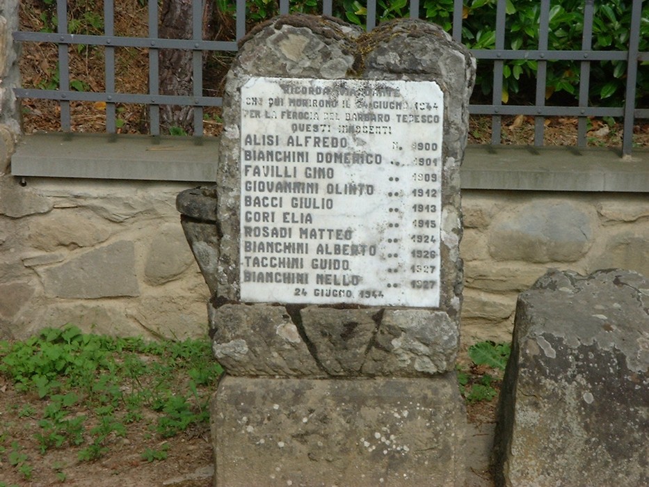Monumento ai caduti dell'eccidio de L'Intoppo, in memoria delle vittime della guerra.
