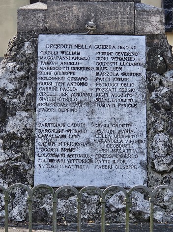 Monumento ai Caduti di Coccanile, dedicato ai militari che hanno perso la vita in guerra.