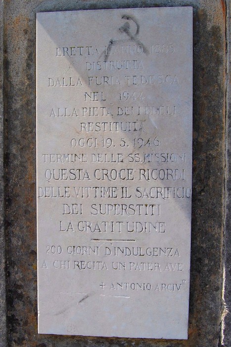 Croce di Farneta, monumento commemorativo dedicato alle vittime del sacrificio e della guerra.