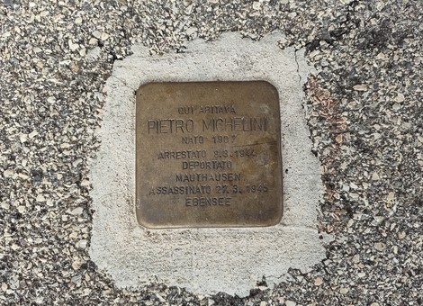 Pietra d'inciampo a Michelini, Comune di Empoli (FI), foto 1