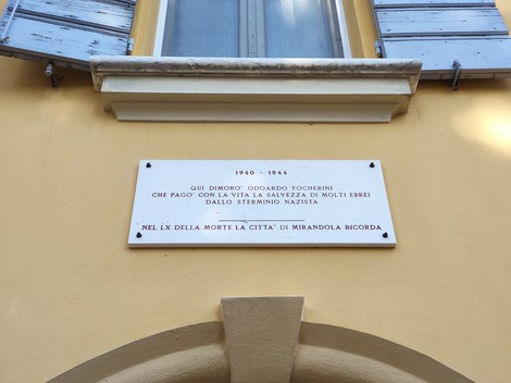 Lapide a Focherini, Comune di Mirandola (MO), foto 1