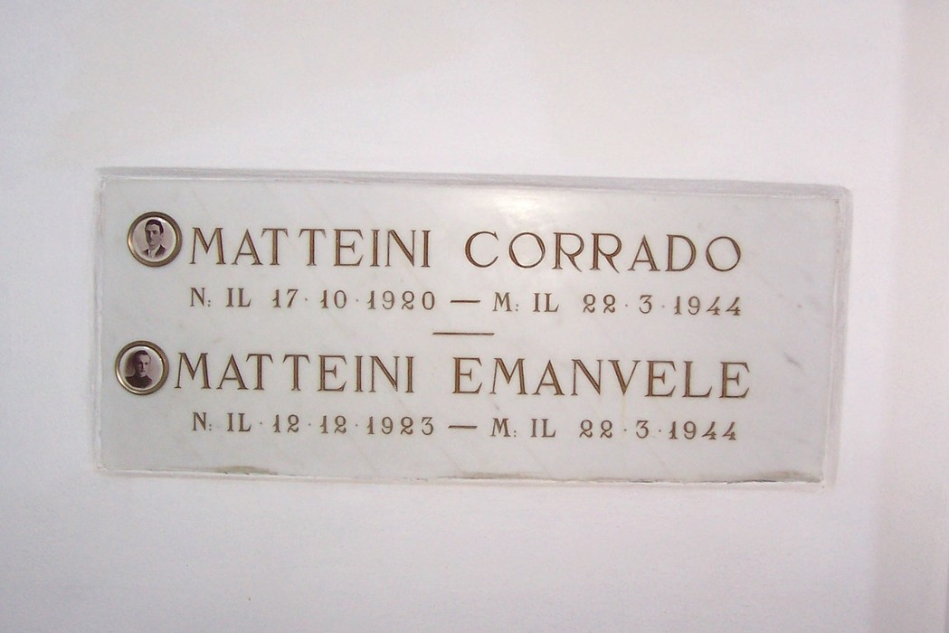 Cappella dei caduti di Monte Bottigli, dedicata alla memoria dei caduti della Seconda Guerra Mondiale.