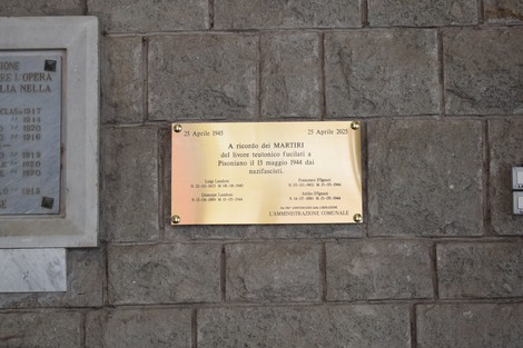 Lapide e targa ai caduti, Comune di Gerano (RM), foto 2