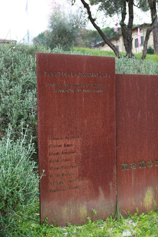 Parco della Rimembranza, luogo di memoria e riconoscenza, immerso nel verde e nella tranquillità.