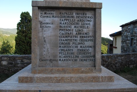 Monumento ai caduti di Castiglione, dedicato ai soldati che hanno sacrificato la propria vita.