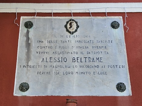 Lapide a Beltrame, Comune di Gavello (RO), foto 1