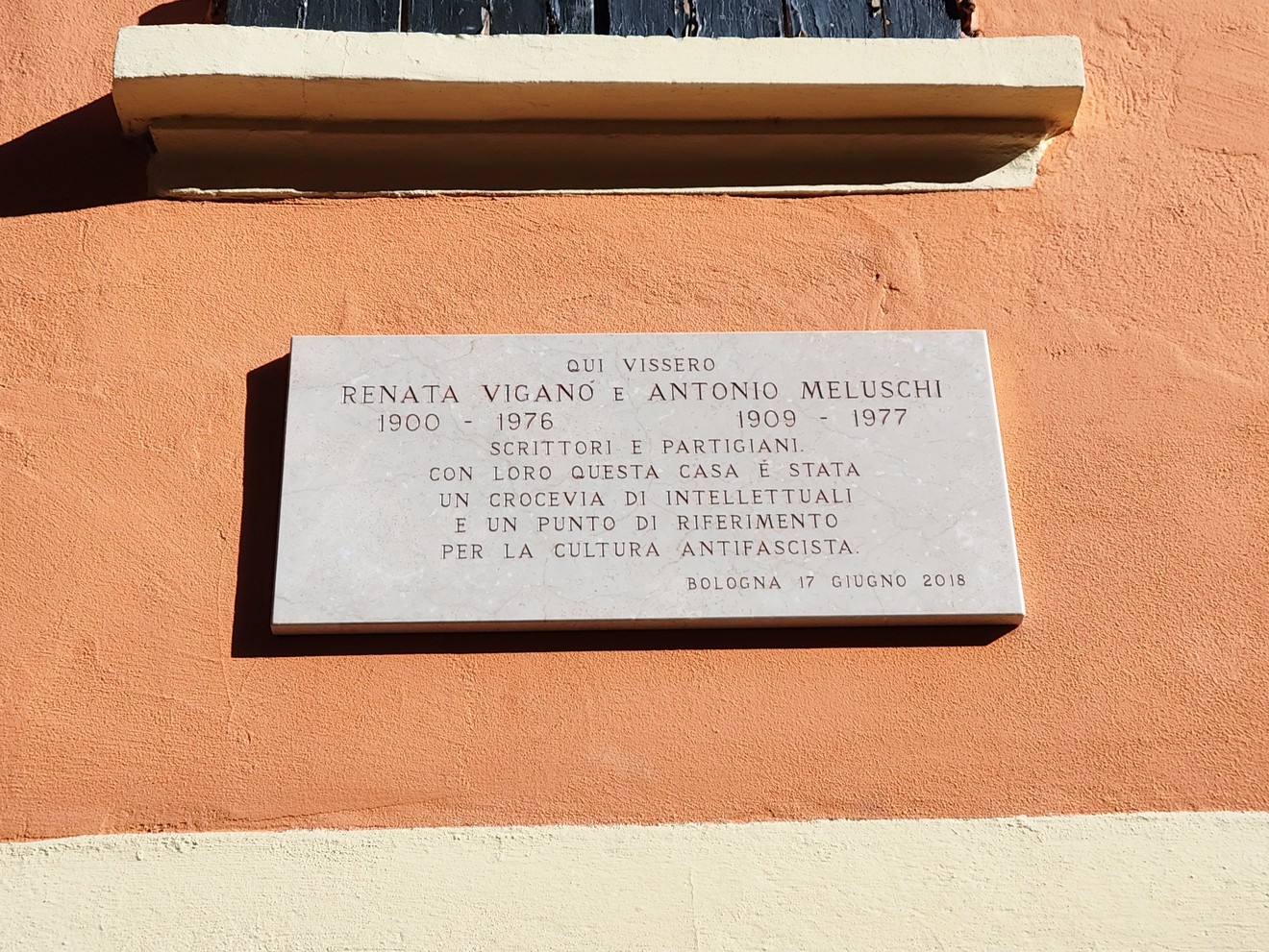 Lapide a Viganò e Meluschi, Comune di Bologna (BO), foto 1