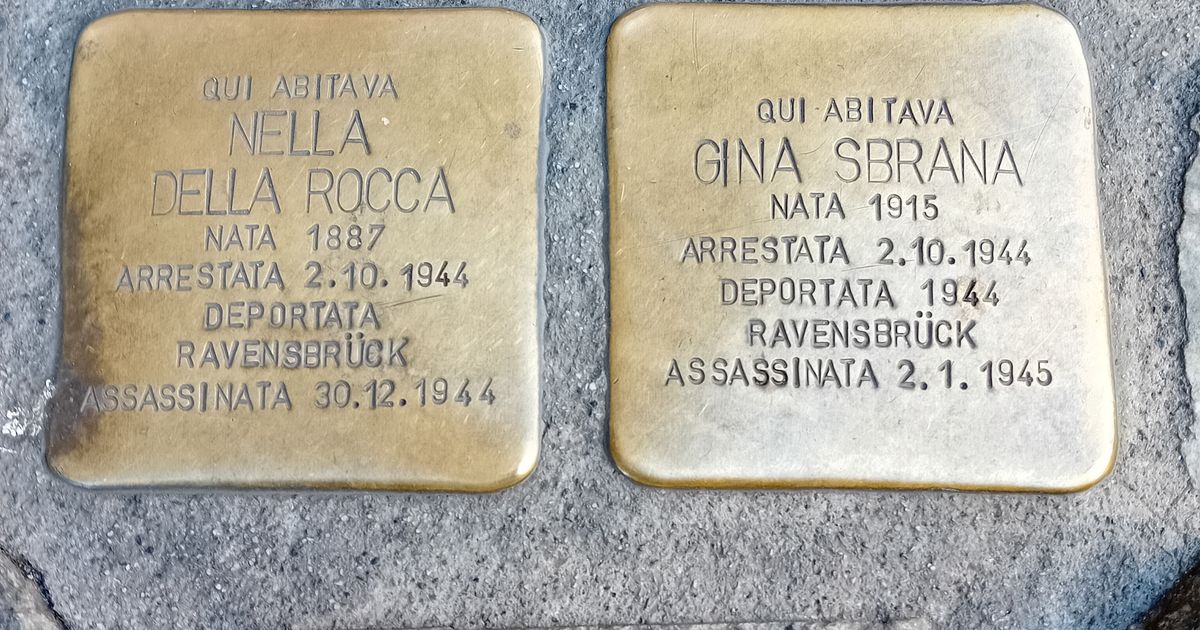 Pietre d'inciampo a Sbrana e Della Rocca - Comune di Torino (TO) - MEMO