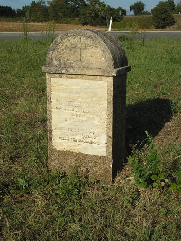 Cippo a Gonnelli, monumento storico immerso nella natura, simbolo della cultura locale e della memoria storica.