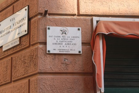 Lapide ad Andreani, Comune di Genova (GE), foto 2