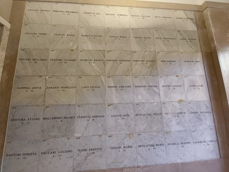 Sacrario dei Martiri di Marzabotto: memoriale dedicato alle vittime della strage nazista del 1944.