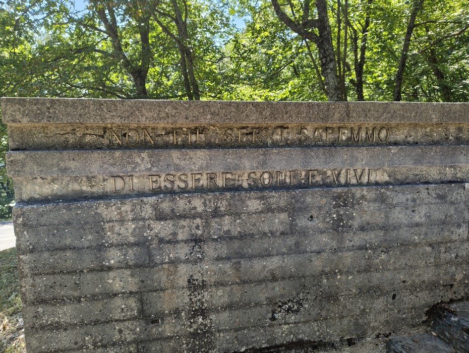 Monumento alla brigata Giustizia e Libertà, Comune di Gaggio Montano (BO), foto 3