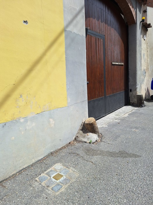 Pietra d'inciampo a Noveri, Comune di Nole (TO), foto 2