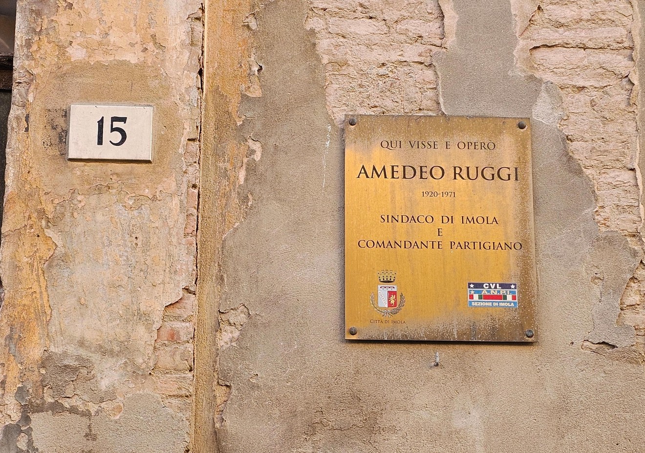 Targa a Ruggi, Comune di Imola (BO), foto 1