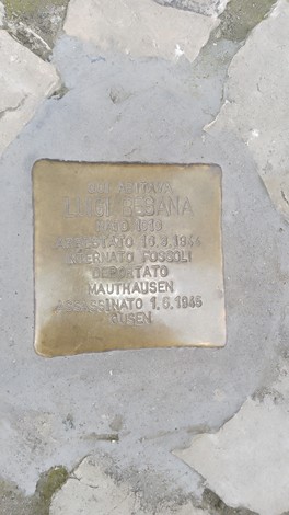 Pietra d'inciampo a Besana, Comune di Ornago (MB), foto 2