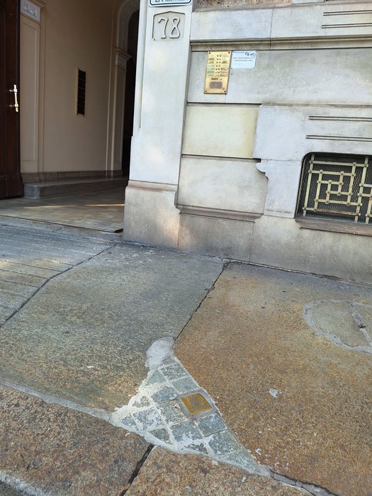 Pietra d'inciampo a Gavazzeni, Comune di Torino (TO), foto 2