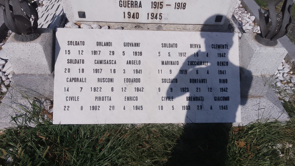 Monumento ai caduti, Comune di Canonica d'Adda (BG), foto 2