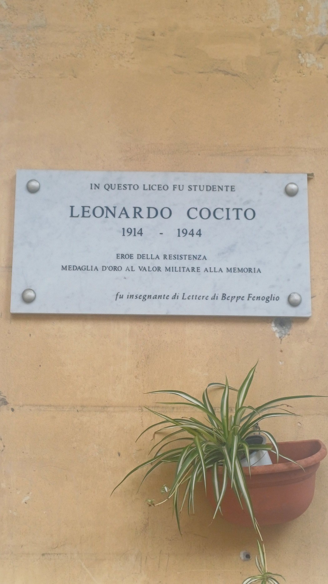 Lapide a Cocito, Comune di Genova (GE), foto 1