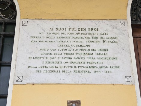 Lapide alla Resistenza, Comune di Castelguglielmo (RO), foto 1