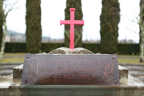 Area monumentale di Sant'Andrea, dedicata ai pionieri della resistenza e alla memoria di Aronne Cavicchi.