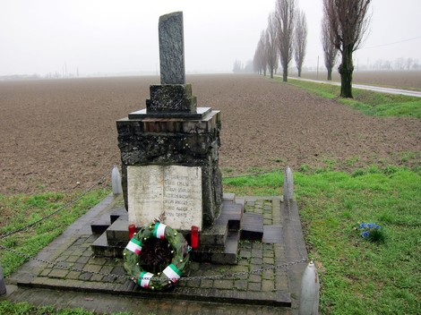 Monumento ai partigiani di Cascina Borghesa, commemorazione dei combattenti per la libertà.