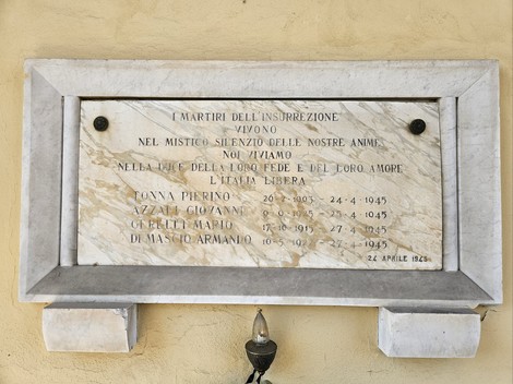 Lapide ai Martiri dell'Insurrezione, Comune di Cingia de' Botti (CR), foto 1