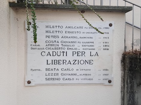 Lapide ai caduti, Comune di Villar Focchiardo (TO), foto 1
