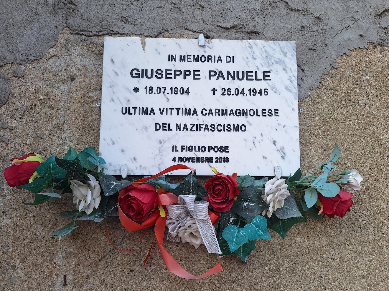 Lapide a Panuele, Comune di Carmagnola (TO), foto 1