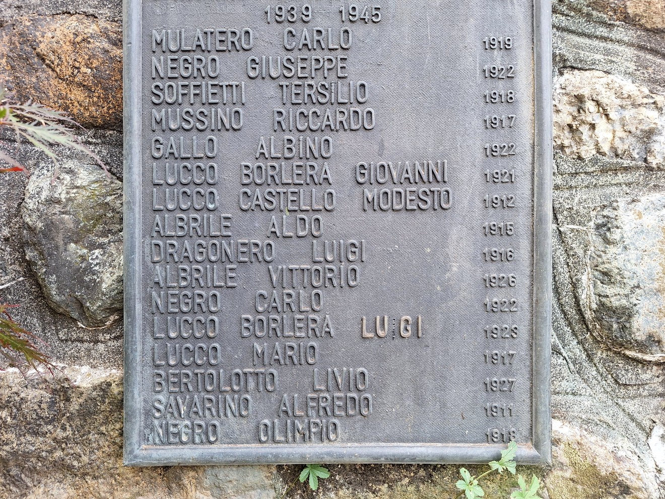 Monumento ai caduti, Comune di Val della Torre (TO), foto 1