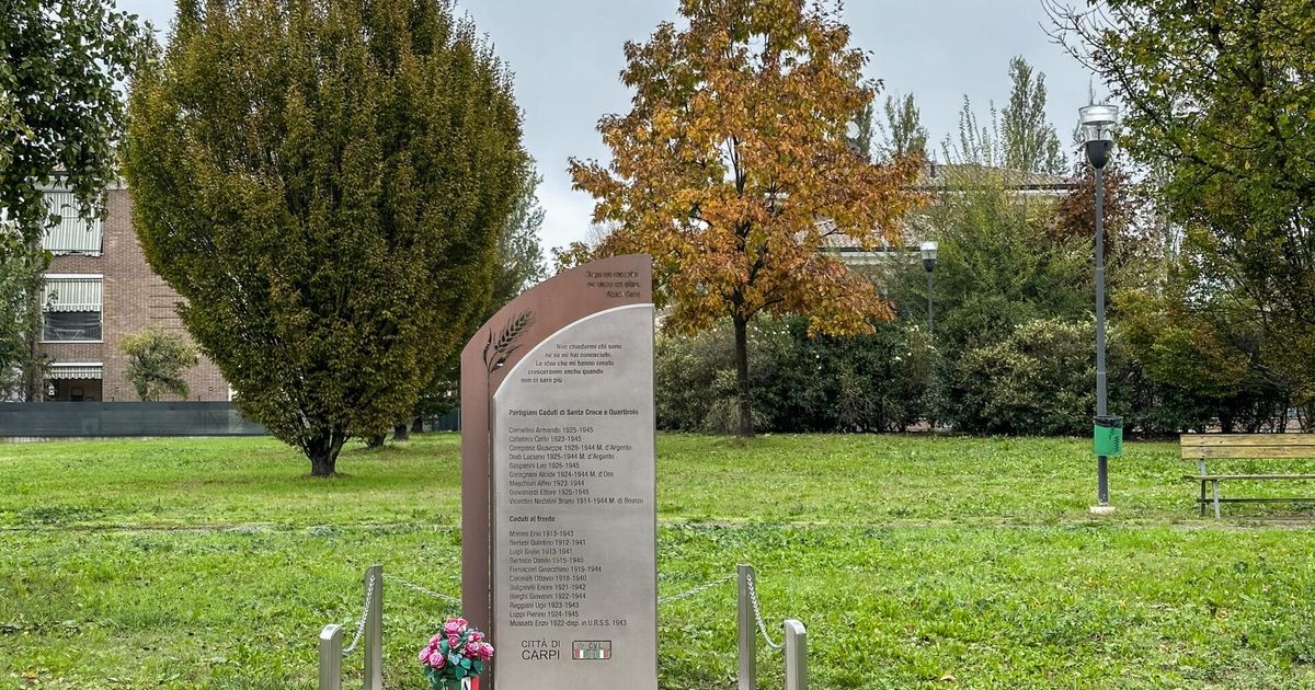 Monumento ai caduti di Santa Croce e Quartirolo - Comune di Carpi (MO ...