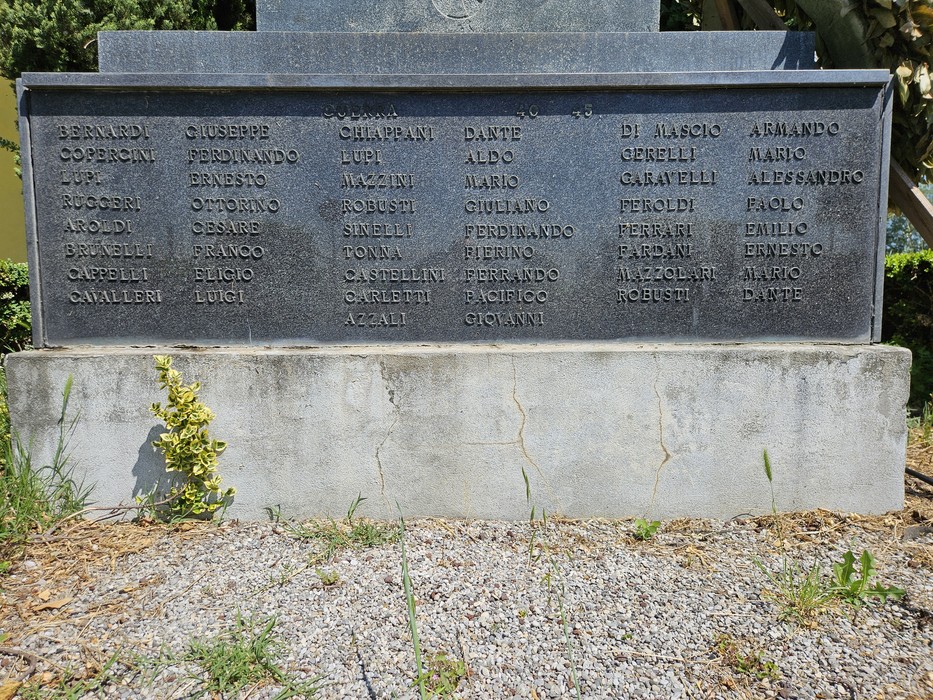 Monumento ai Caduti di Cingia de' Botti, dedicato alla memoria dei soldati locali.
