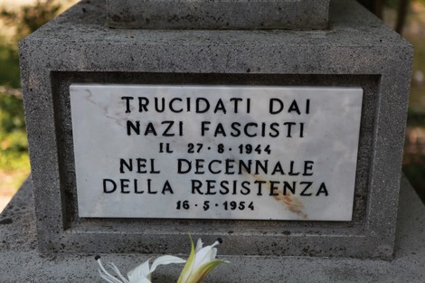 Monumento commemorativo dedicato ai partigiani fucilati durante la Seconda guerra mondiale.