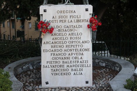 Monumento ai caduti per la Libertà di Oregina, Comune di Genova (GE), foto 2